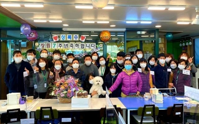 줌파워 봉사단 활동 사진